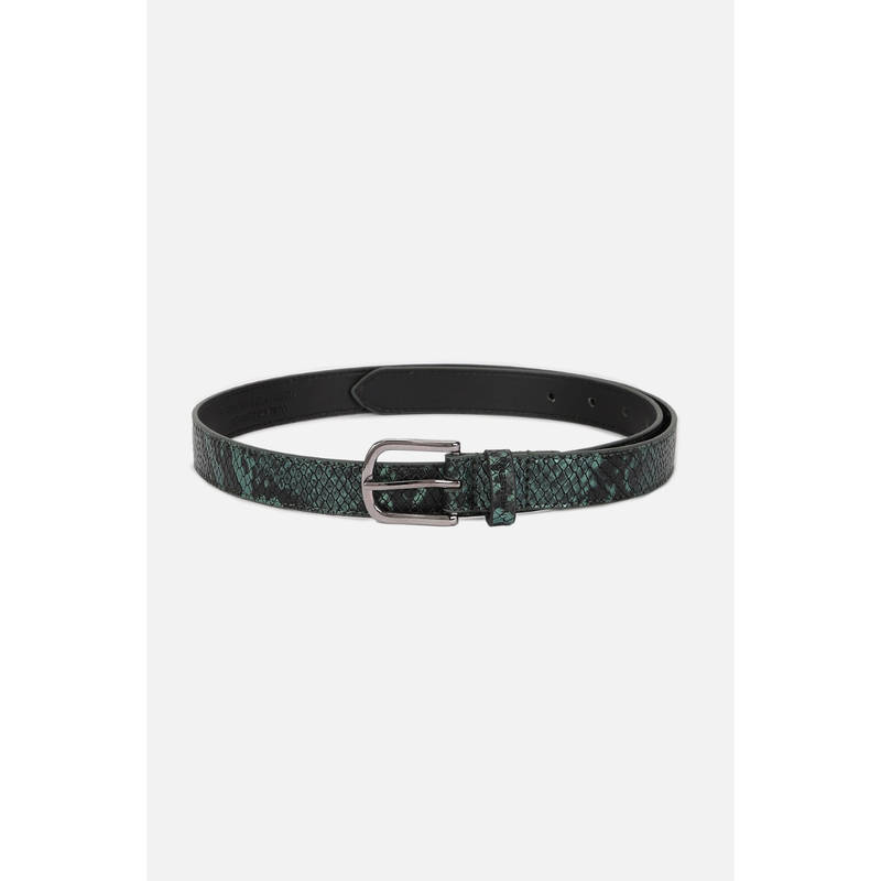 Van Heusen Women Green Print Belt (M)