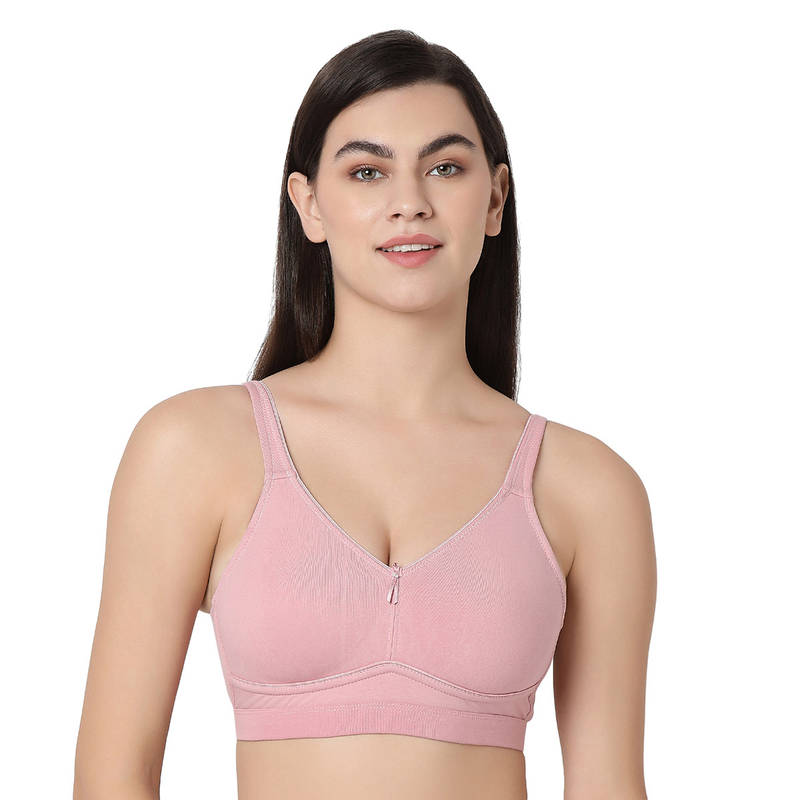 Juliet Women Non Padded T-Shirt Bra Kiara Peach (36DD)