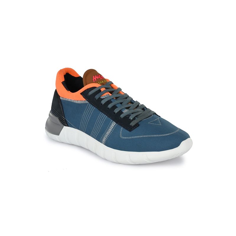 Hitz Men's Blue Lace-up Casual Sport Shoes (EURO 41)