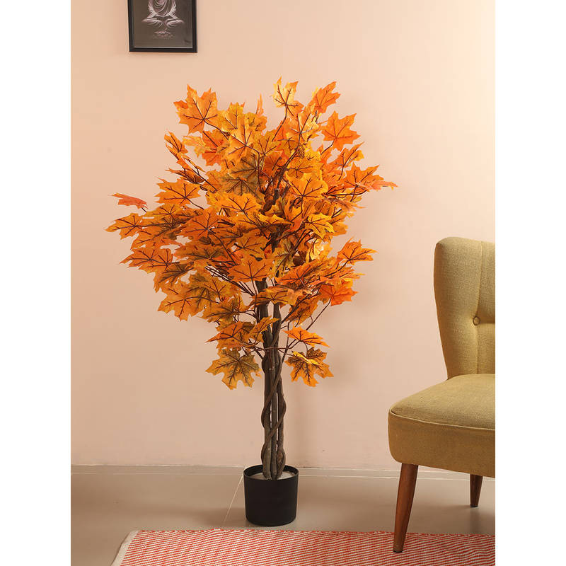 Buy Home Bloom Decoration Artificial Maple Tree for Indoor & Outdoor ...