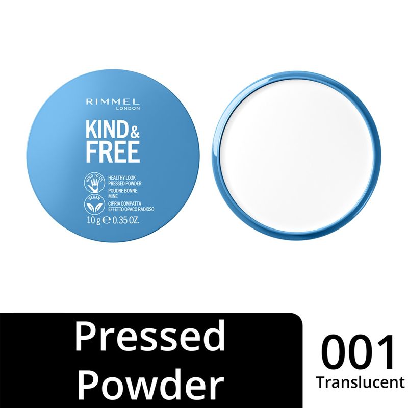 Rimmel London Kind & Free Pressed Powder - Translucent