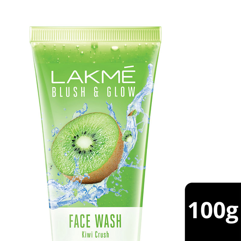 Lakme Blush & Glow Kiwi Gel Face Wash 100% Real Kiwi Crush