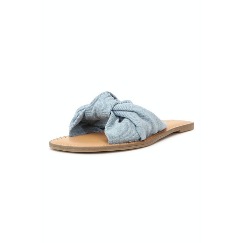 American Eagle Blue Solid Sandals (UK 6)