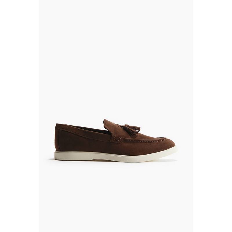 H&M Men Brown Tasseled Loafers (8)