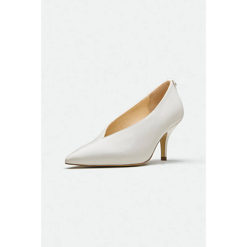 Oroh White Rotherham Stiletto Heels (EURO 35)