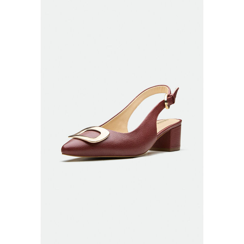 Oroh Red Derry Block Heels (EURO 36)