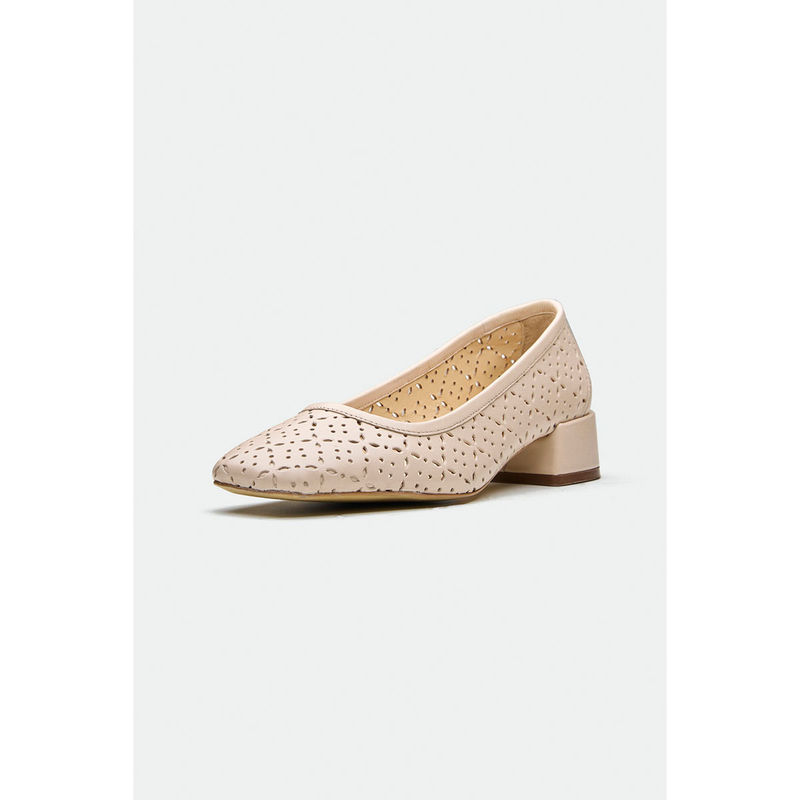 Oroh Beige London Block Heels (EURO 36)