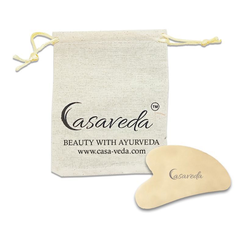 Buy Casaveda Pure Kansa Bronze Gua Sha Board Face Massage Tool Heart