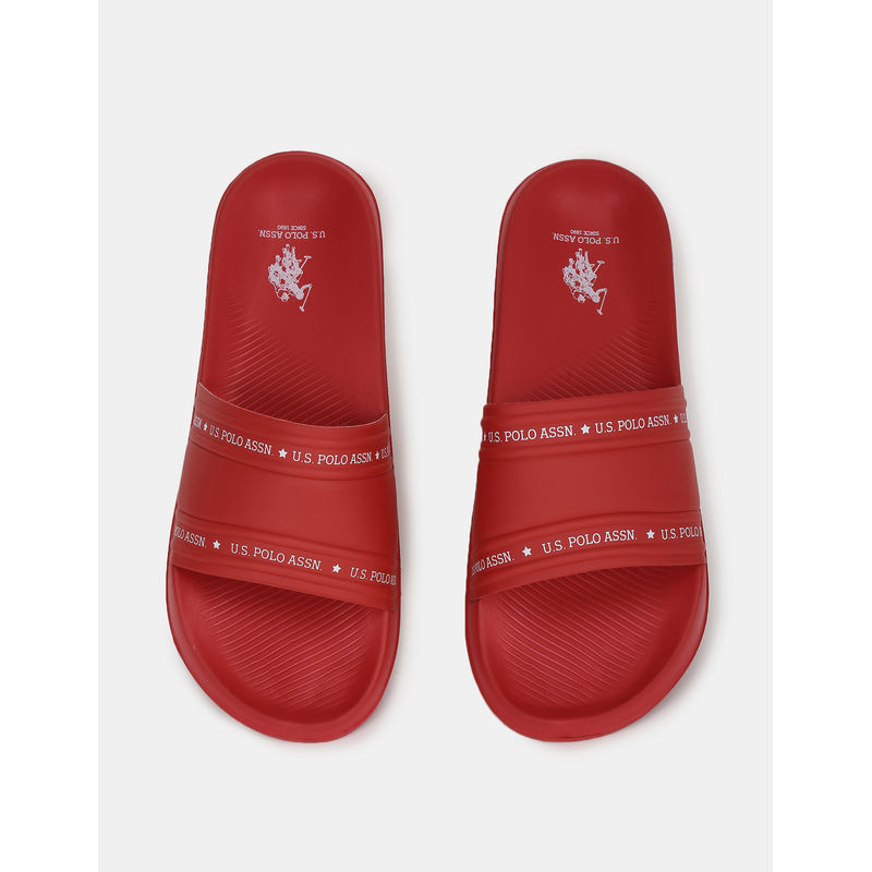 U.s. Polo Assn. Wode Red Sliders(2fd21073r05) - 9