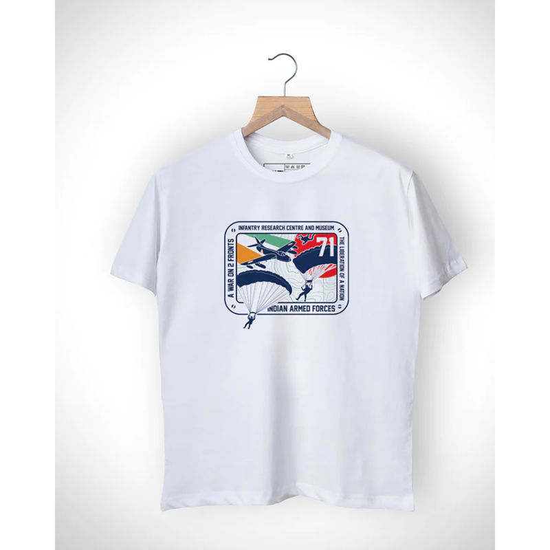 A47 Classic White Infantry T-Shirt (S)