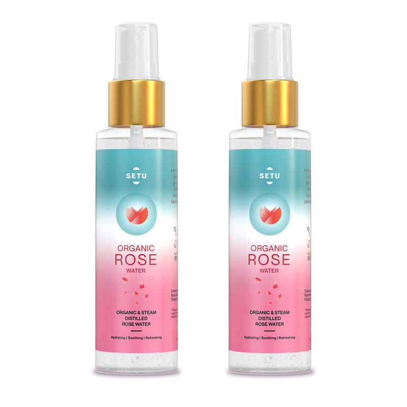 Setu Organic Rose Water Spray