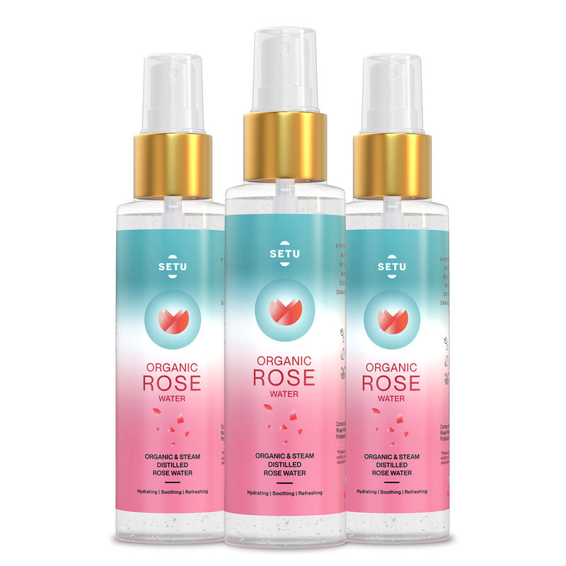 Setu Organic Rose Water Spray