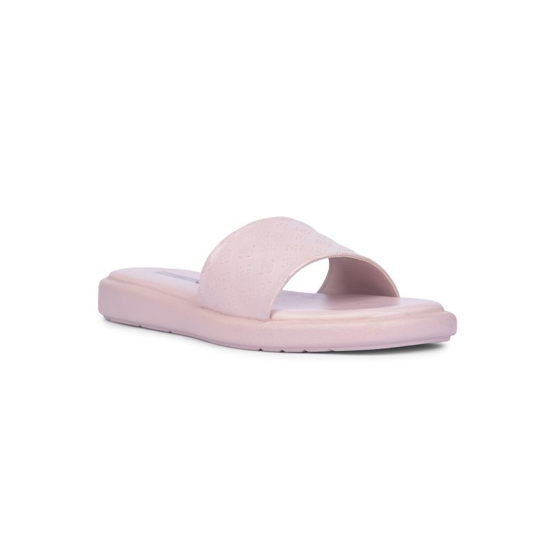 Red Label Women Slip On Pink Sliders (UK 3)