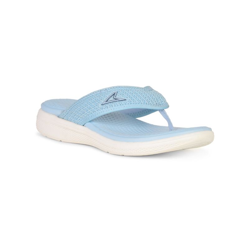 Power Women Slip On Blue Flipflops (UK 6)