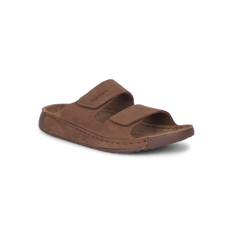 Hush Puppies Men Slip On Brown Sandals (UK 8)
