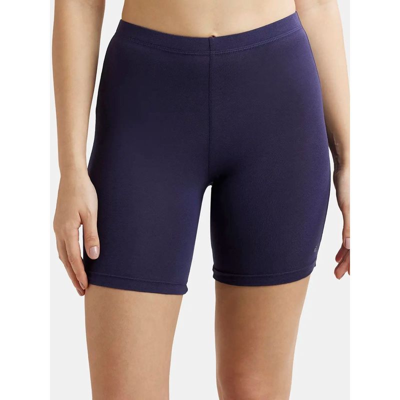 Jockey Classic Navy Shorties Style Number-1529 - (L)