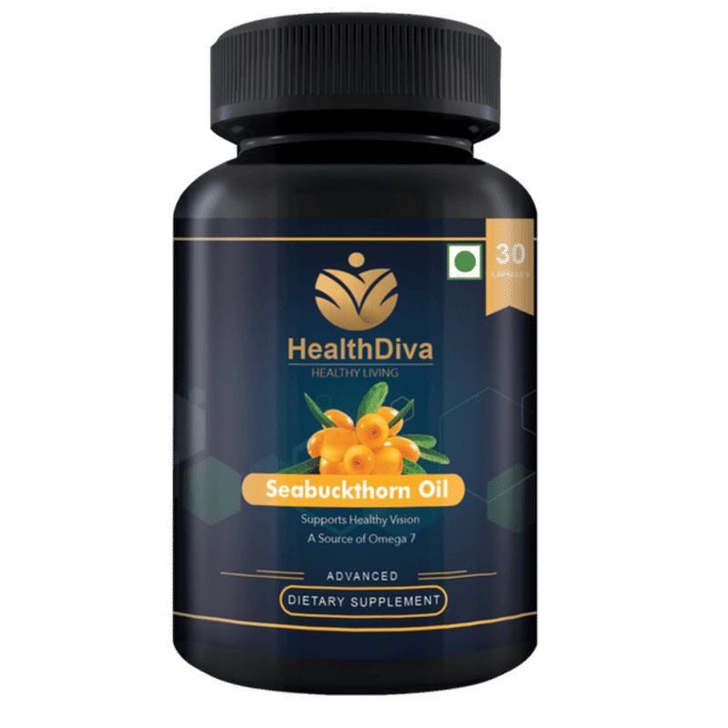 HealthDiva Seabuckthorn Oil 30 Capsules