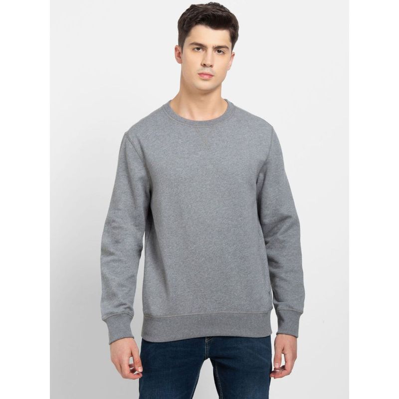 Jockey Man Grey Melange Sweatshirt (L)