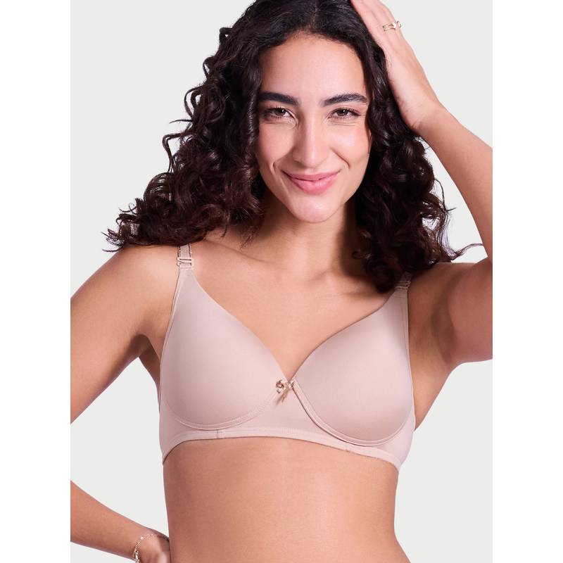 Enamor Women's Perfect Plunge Lift T-Shirt Bra (36C)