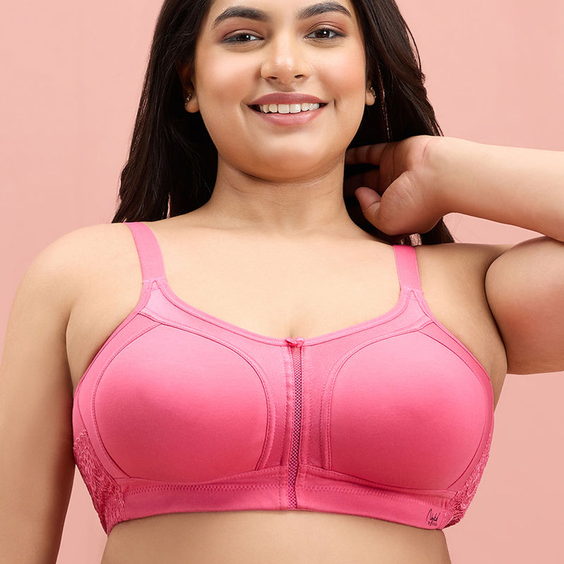 Nykd by Nykaa Support Me Pretty Bra - Pink NYB101 (38DD)