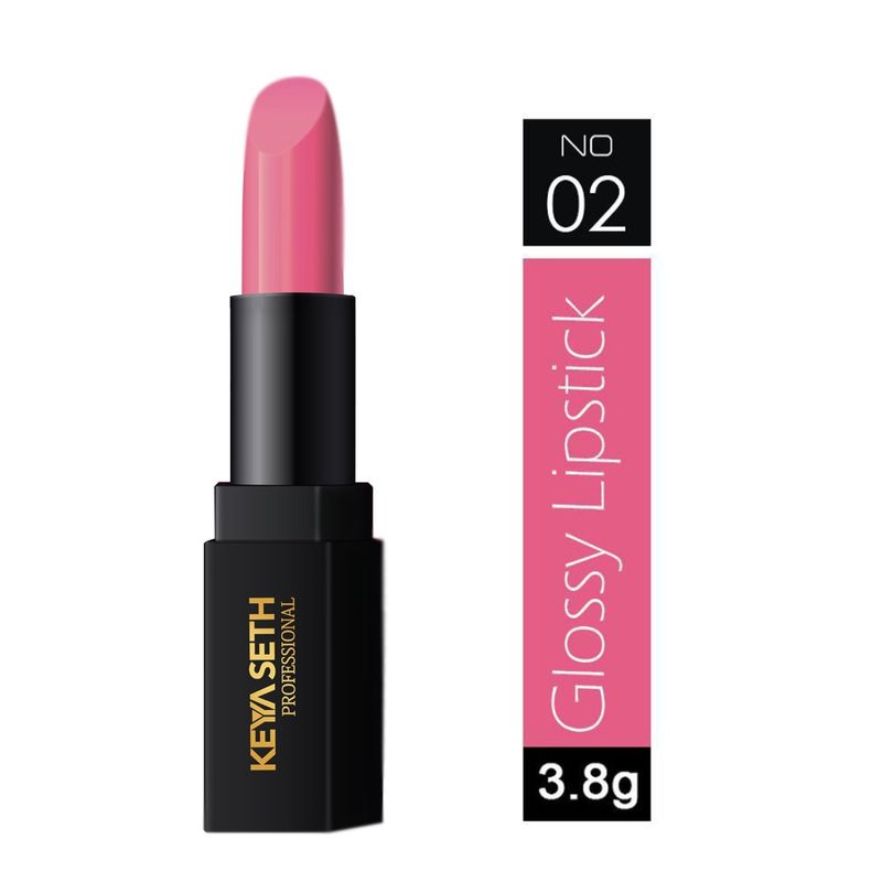 Keya Seth Professional Glossy Lipstick - Rose Pink