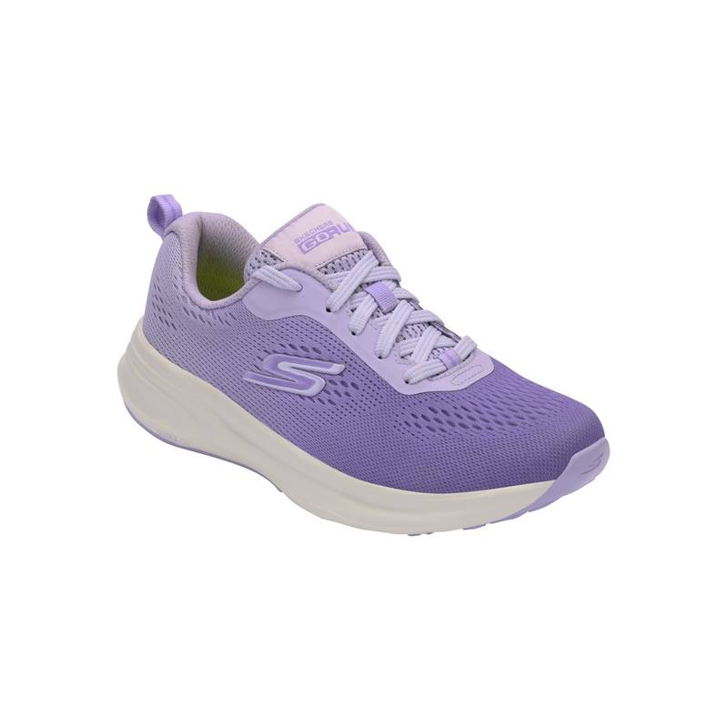 SKECHERS Blue Textile Sports Women Running Shoes (US 5)
