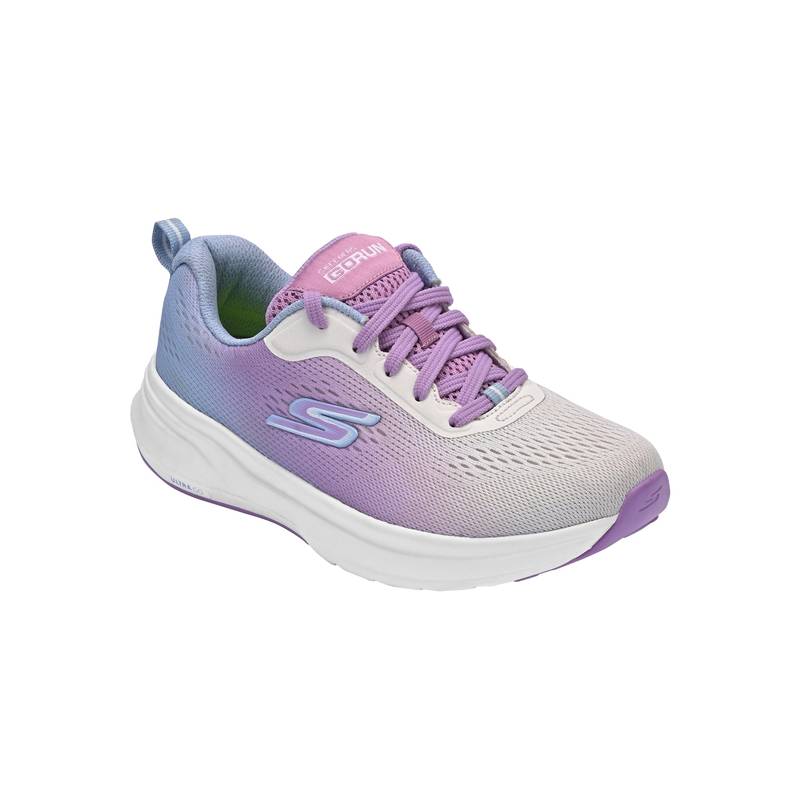 SKECHERS Purple Textile Sports Women Running Shoes (US 7)