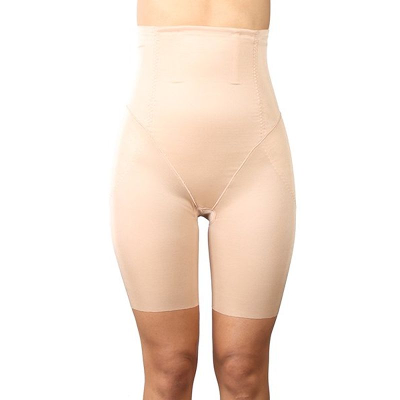 Triumph Shape Sensation Long Leg Panty High Waist Tummy Thigh Control Shapewear - Skin (M)