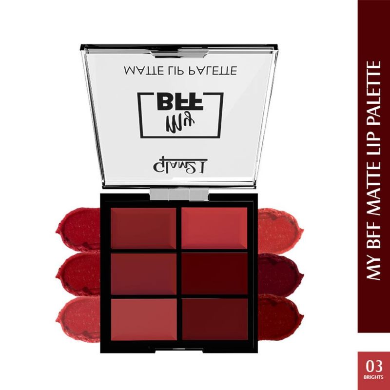 GLAM21 My BFF Matte Lip Palette - 03 Brights