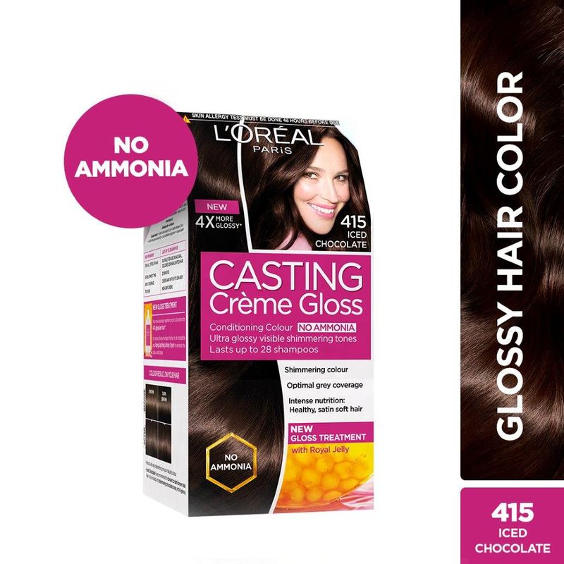 Loreal Paris Casting Creme Gloss Hair Color 300 Darkest Brown Save Rs80