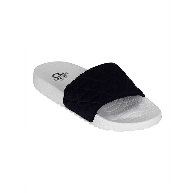 Carlton London Sports Navy Blue White Sliders (EURO 40)