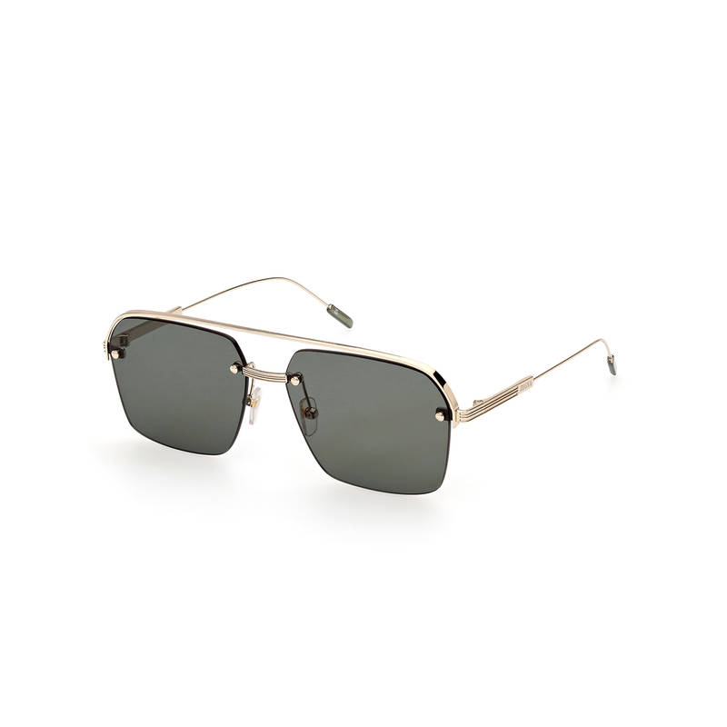 Buy Ermenegildo Zegna Green Metal Sunglass EZ0213 59 32N Online