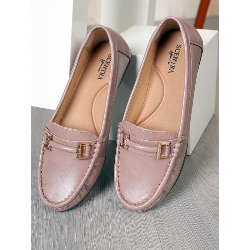 SCENTRA Kai Peach Cushioned Loafers (EURO 36)