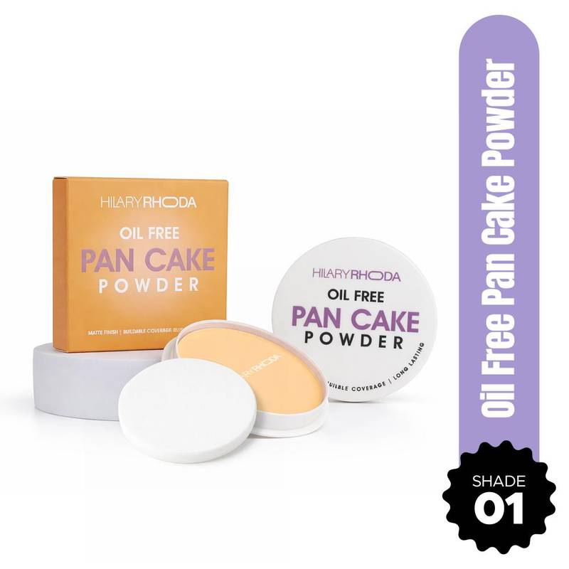 Hilary Rhoda Oil Free Pan Cake Powder - Shade 01