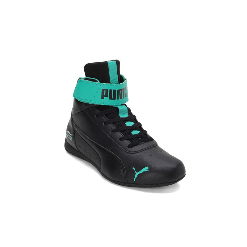 Puma Mapf1 Neo Cat Mid Unisex Black Sneakers (UK 7)