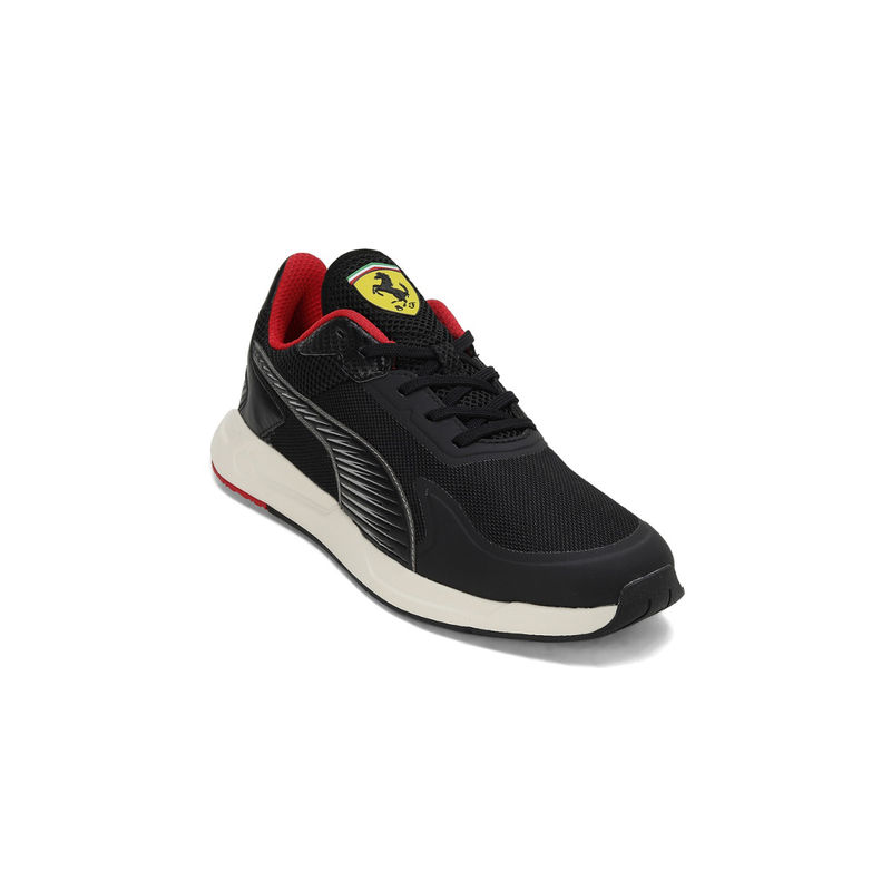 Puma Ferrari Ionicspeed Unisex Black Sneakers (UK 7)