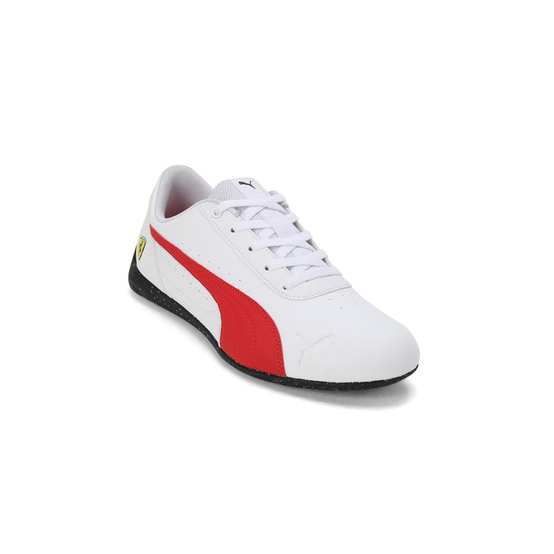 Puma Ferrari Neo Cat Unisex White Sneakers (UK 6)