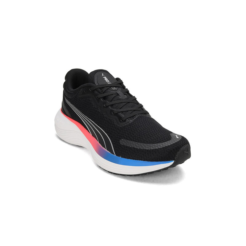 Puma Scend Pro Unisex Black Running Shoes (UK 4)