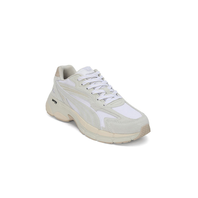 Puma Teveris Nitro Canyons Unisex Grey Sneakers (UK 3)