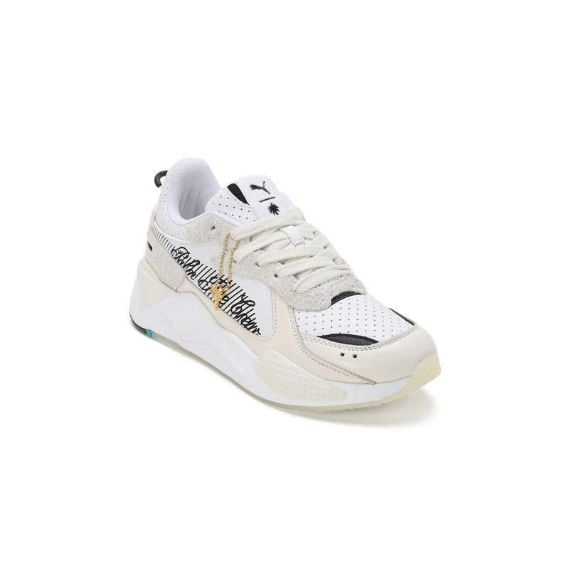 Puma Rs-X Palm Tree Crew Unisex White Sneakers (UK 6)