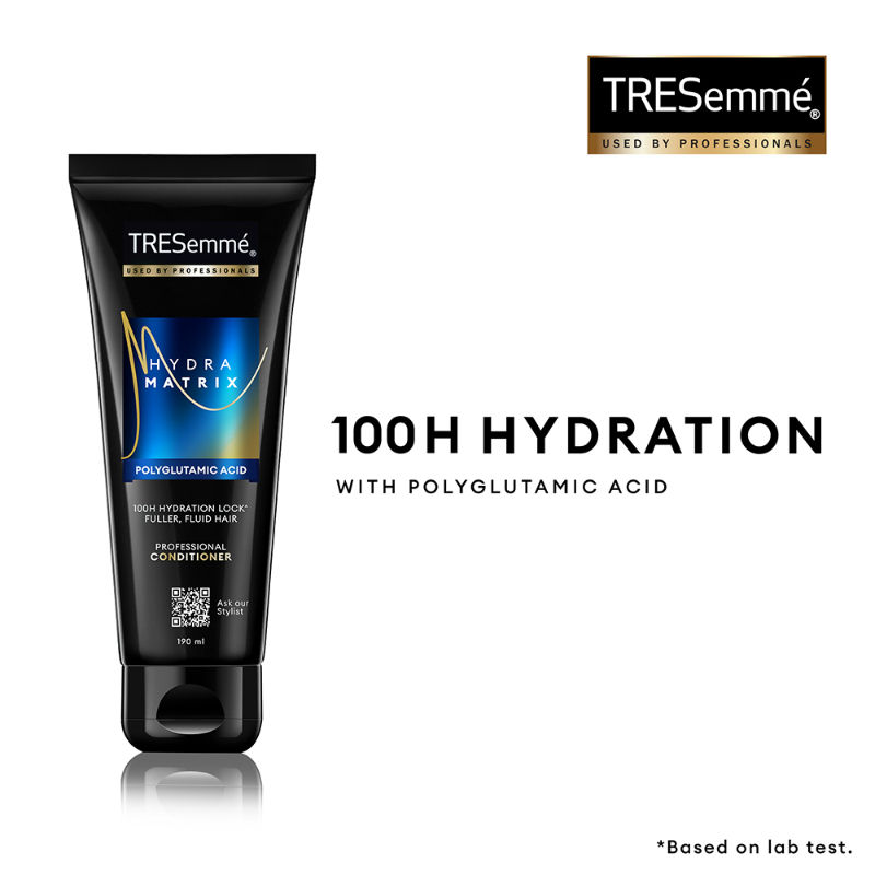 TRESemme Hydra Matrix Conditioner With Polyglutamic Acid for 100H of Hydrated, Fluid Hair