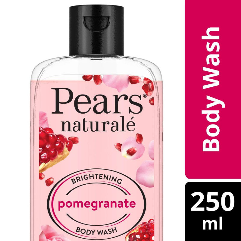 Pears Naturale Brightening Pomegranate Body Wash Paraben Free Shower Gel