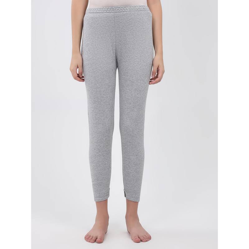 Monte Carlo Grey Women Regular Fit Thermal Lower (36)