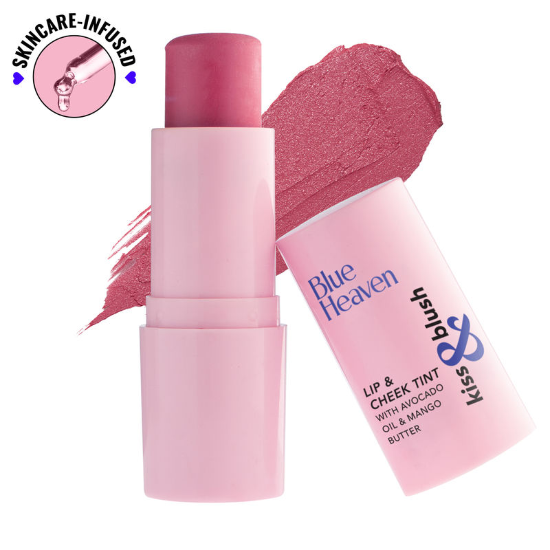 Blue Heaven Kiss & Blush Lip And Cheek Tint - Rosy Dusk
