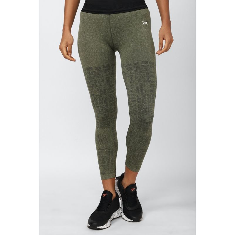 Reebok Womens Ubf Myoknit 7 8 Tights (XXS)