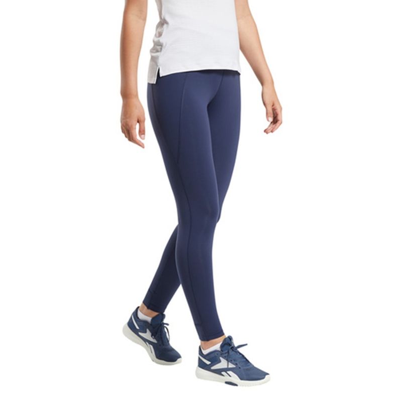 Reebok Womens Studio Lux High Rise Tights (XXS)