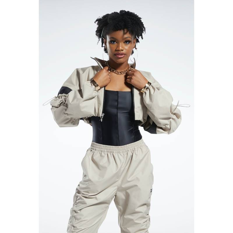 Reebok Womens Cardi B Woven Jacket (M)