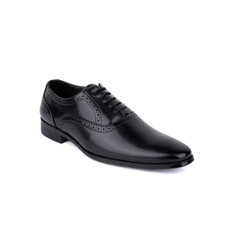Hydes N Hues Solid Black Derbies (EURO 44)