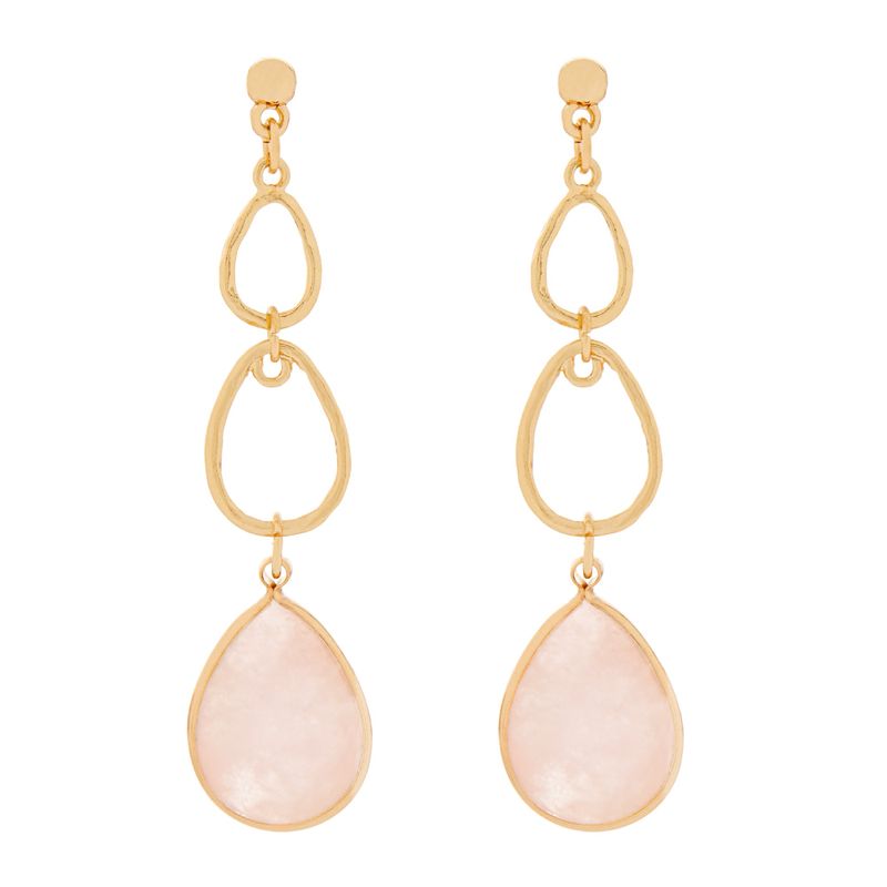 Accessorize London Chain And Stone Drop Earrings Buy Accessorize
