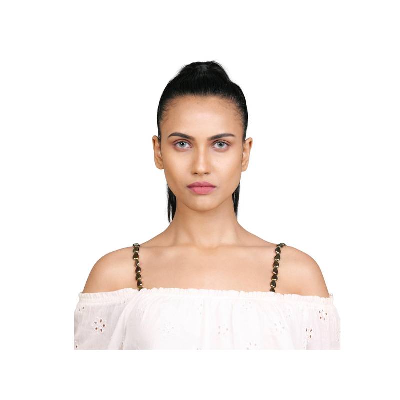 YUVANTA Metallic Drop Bra Strap (XS)